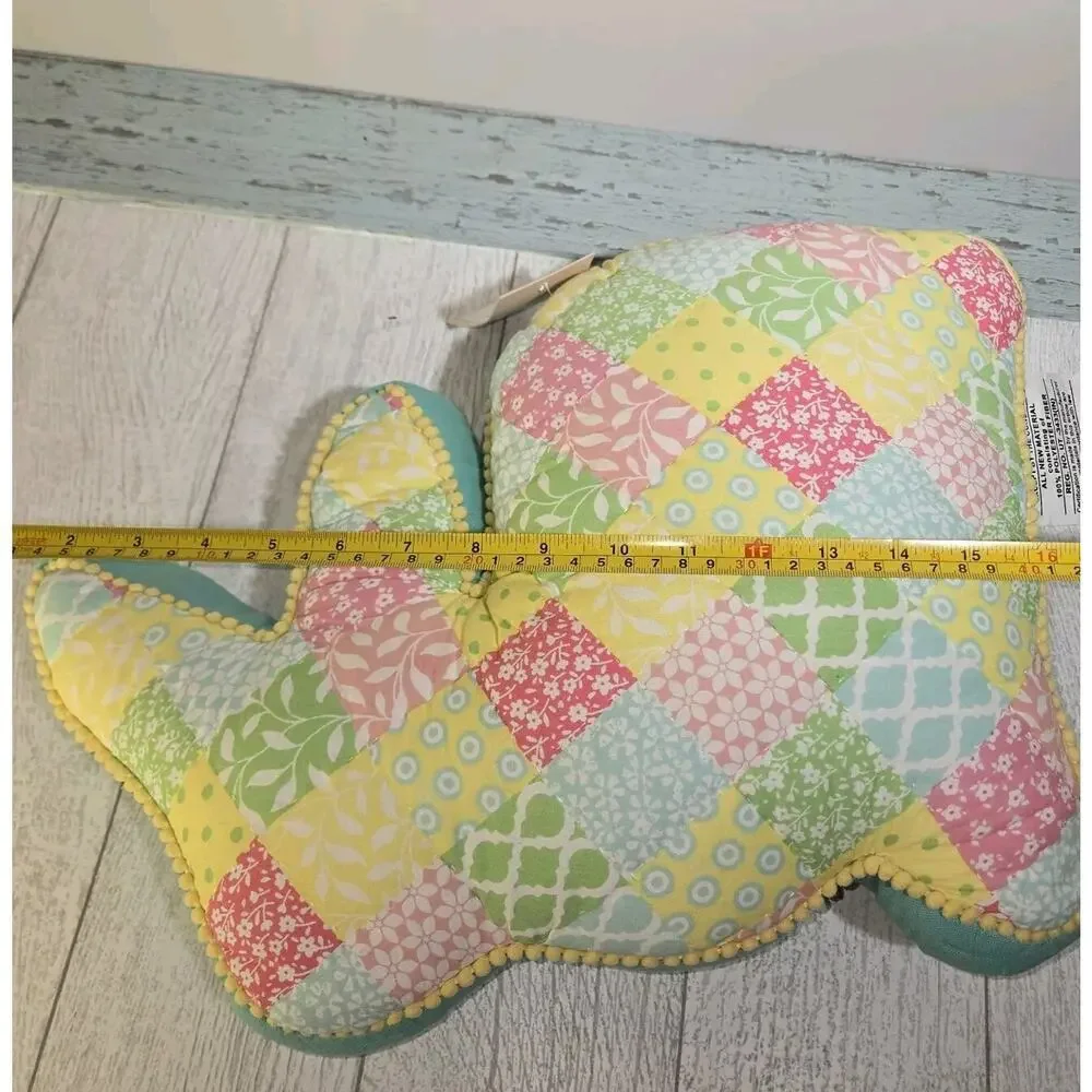 Cupcakes And Cashmere Spring Quilted Design Pillow 12x15